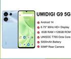 UMIDIGI G9 5G Dualsim OctaCore 12+128GB 5000mAh 50MP 6.75” 90Hz Android 14 Phone