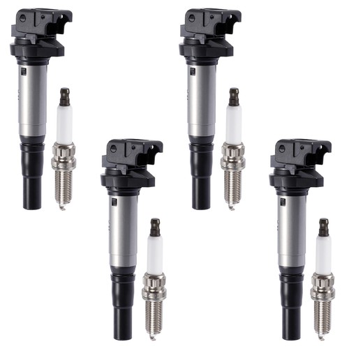 NEW 4Pack UF598 Ignition Coil & Spark Plug Fits For 2007-2015 Mini Cooper 1.6L - Picture 8 of 10