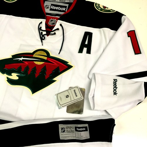 ZACH PARISE SIGNED MINNESOTA WILD REEBOK PREMIER WHITE JERSEY STEINER SPORTS COA - Picture 4 of 5