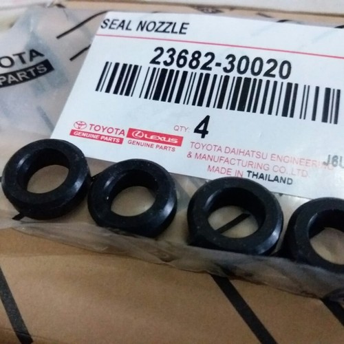 Seal Ring, Spark Plug Tube Kit Pcs 4 Fits Toyota 23682-30020 - Picture 4 of 6
