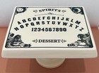 MAGENTA Spirits OUIJA BOARD Pattern DESSERT / CAKE STAND Halloween Themed Party