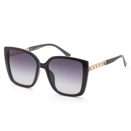Skechers Women's 58mm Shiny Black Sunglasses SE6234-01B - Picture 1 of 2