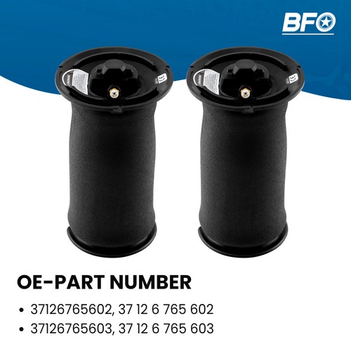 Rear Air Ride Suspension Air Spring Bag For BMW 5-Series 535i 550i E61 2009 New - Picture 3 of 12