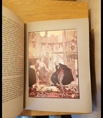 EDGAR ALLAN POE - TALES OF MYSTERY & IMAGINATION illus HARRY CLARKE occult 1923 - Picture 6 of 19