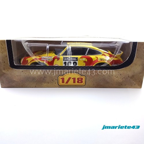 Porsche 911 Carrera RSR CLAUDE BALLOT-LÉNA - JEAN-CLAUDE MORENAS 1973 1:18 - Bild 1 von 5