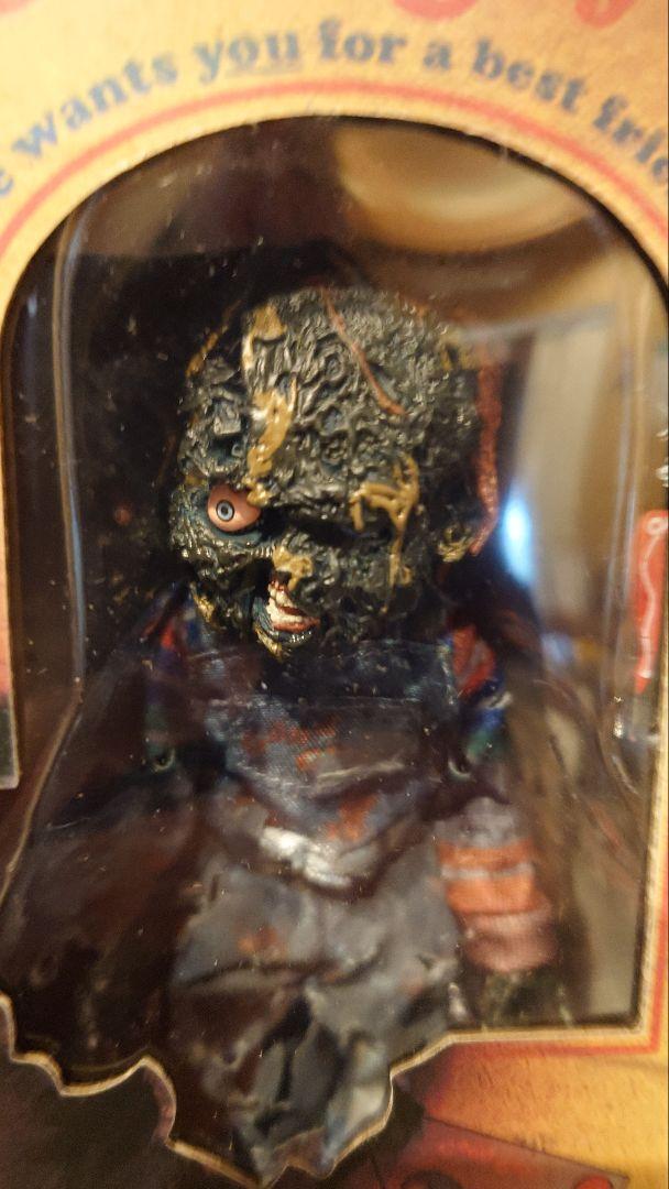 Child's Play Burning Chucky Figure NECA limited model New