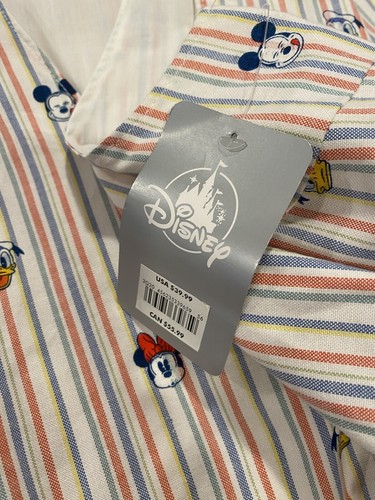 Shop Disney Mickey Mouse and Friends Summer Fun Woven Dress for Women Button XL - Picture 6 of 6