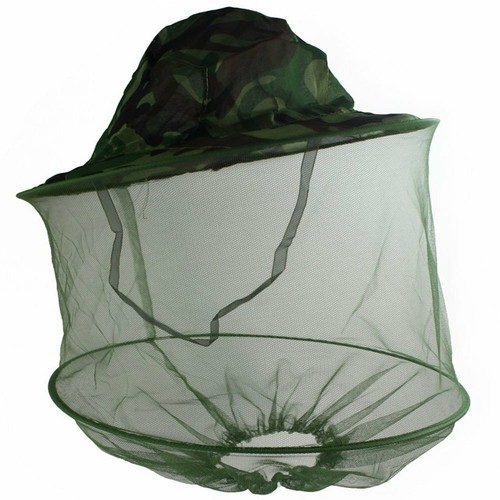 2Pcs Beekeeping Hat Face Head Protector Cap Protection Mosquito Bee Net Veil US - Picture 4 of 9
