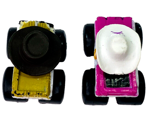 Blaze & The Monster Machines Mini 1" Starla Cowgirl Bump Cowboy Truck Cake Top - Picture 6 of 7