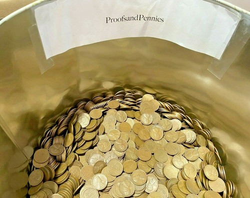 2 Rollen Lincoln Weizenpennies + Bonus AU/BU Weizen. AU/BU und Stahl Penny Ends - Bild 12 von 12