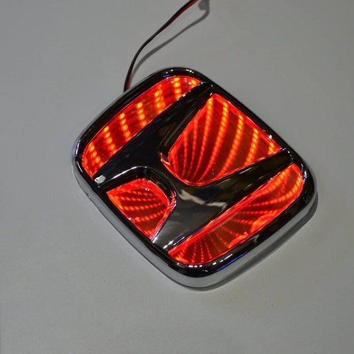 For Honda Civic Accord CRV HRV City 3D LED Front Rear Light Emblem Badge Sticker - Picture 12 of 19