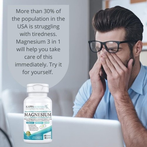 Magnesium, L-Threonate (90 Capsules), 2,253mg Per Serving, Providing 420mg - Picture 3 of 4