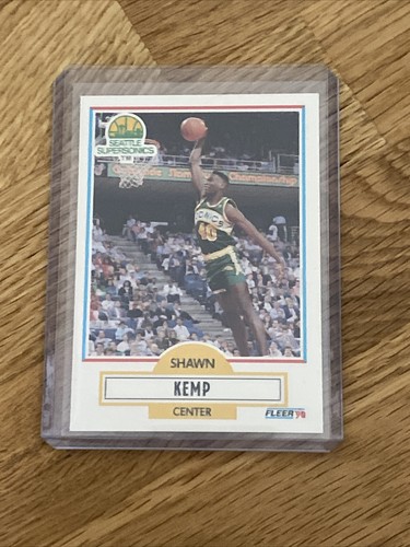 1990-91 Fleer Shawn Kemp #178 comme neuf**rare**légende de la NBA - Photo 1 sur 2