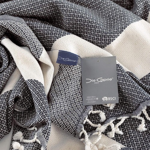 Turkish Beach Towel 100% Cotton Peshtemal Travel Camping Bath Sauna Beach Gym - Picture 3 of 7