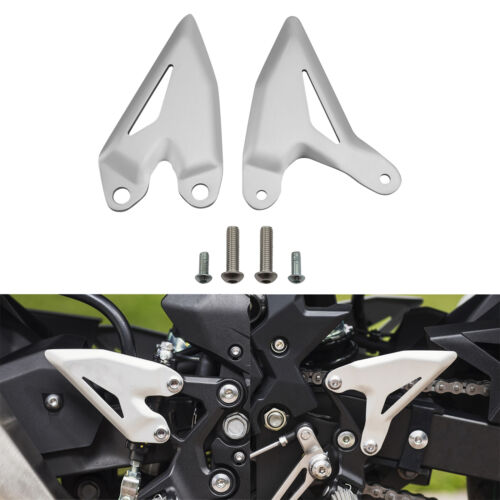 Driver Foot Peg Mount Bracket Fit For Kawasaki Ninja 400 18-24 Z400 19-24 - Foto 2 di 11