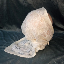 Unique womens web shawl.openwork scarf.thin cape.scarf hood.thin nuno felt.merin