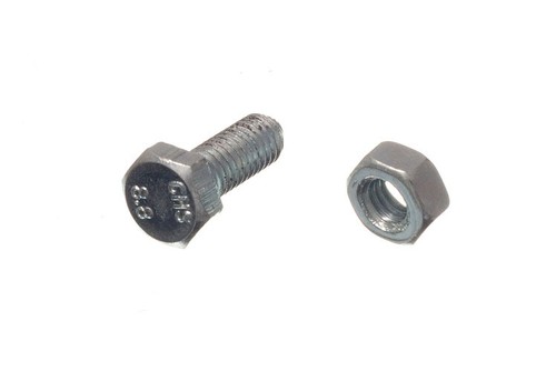 Neuf 10 X Ensemble de Boulons Hex Vis 4.8 Grade M6 16mm BZP Plaqué Zinc -