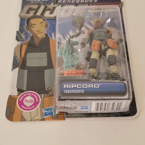 GI JOE Renegades Ripcord Paratrooper Action Figure Hasbro 2011 MOC - Picture 2 of 5