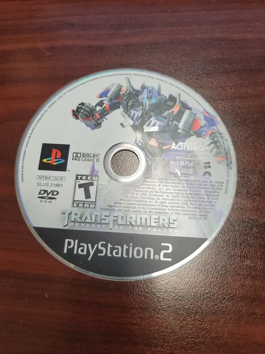 Transformers Revenge of the Fallen for PlayStation 2 (PS2) DISC ONLY - FREE SHIP
