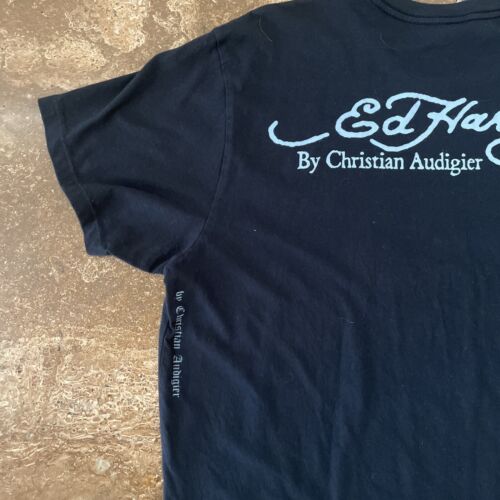 NWT Ed Hardy Designs Christian Audigier Tattoo T-Shirt XL USA - Picture 11 of 17