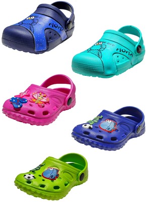 Kinder EVA Clogs Gartenschuhe Badeschuhe Hausschuhe Freizeit neu Strand Gr.23-29