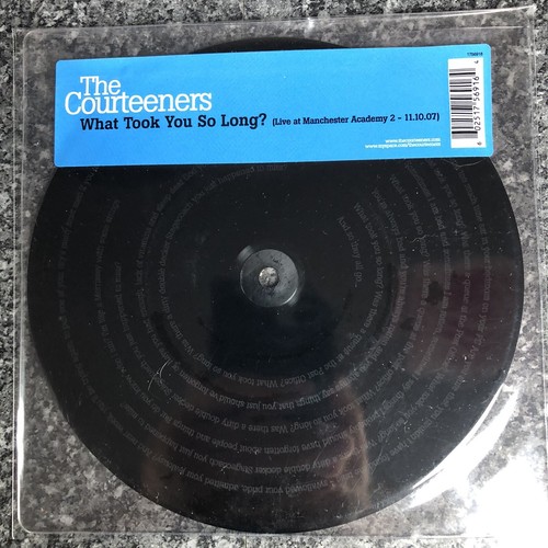 The Courteeners￼ - What Took You So Long ￼ 7”  Etched Vinyl Single UK New - Picture 1 of 2