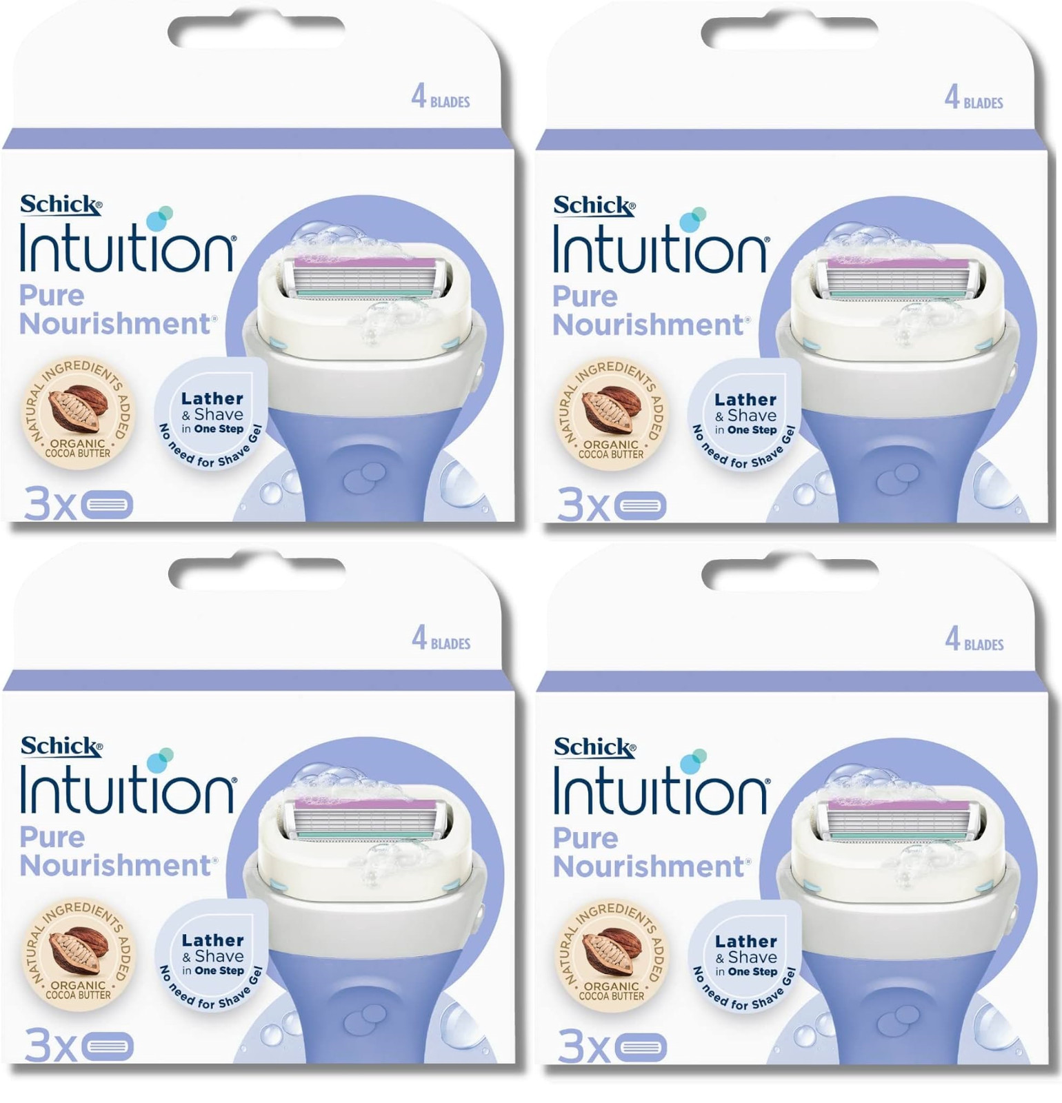 Schick Intuition Pure Nourishment With Coconut Milk & Almond