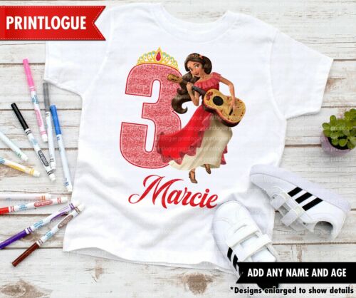 Elena von Avalor Geburtstagsshirt, Elena von Avalor Shirt, Elena von Avalor Party - Bild 3 von 5