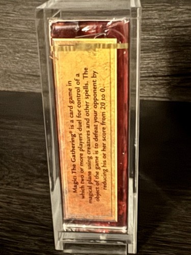 BRAND NEW! MTG 5th Edition Starter Deck IN PLEXIGLASS CASE! Magic: The Gathering - Picture 5 of 12