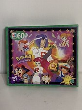 Vintage 1999 Pokemon Team Rocket 60 Piece Jigsaw Puzzle Milton Bradley Complete