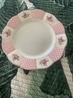 4 NEW GRACE TEAWARE ROSES PORCELAIN SALAD PLATES