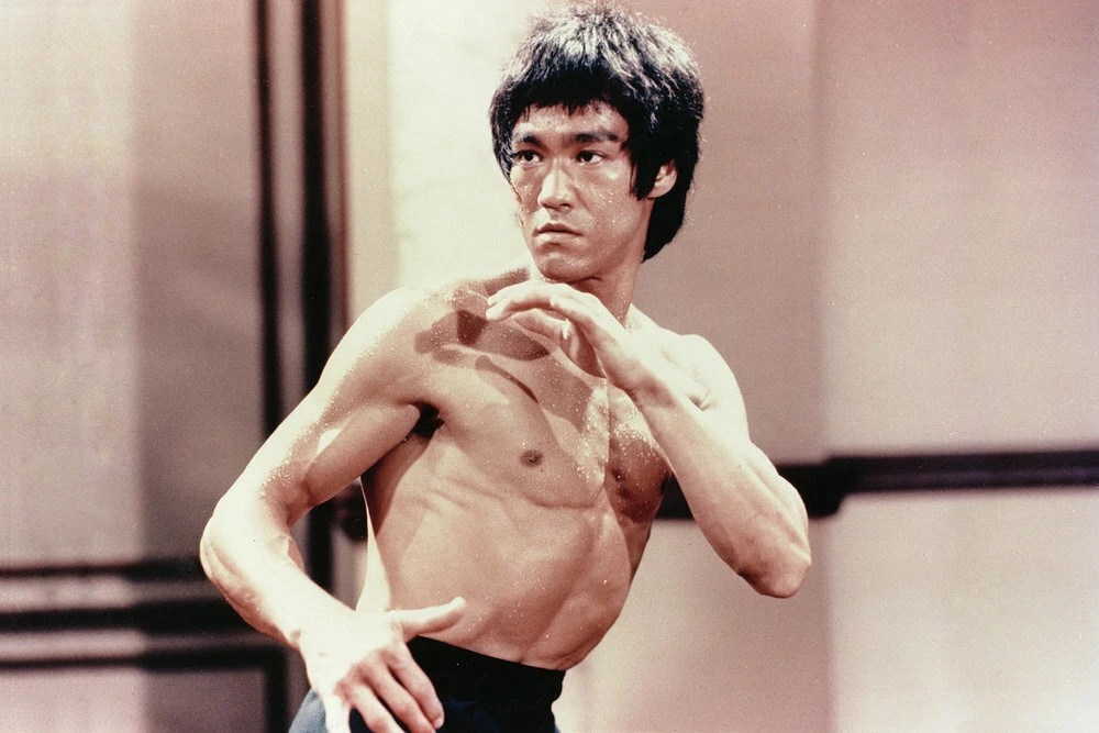 Bruce Lee Arti Marziali Legend Sunburst Retro Occhiali da Sole