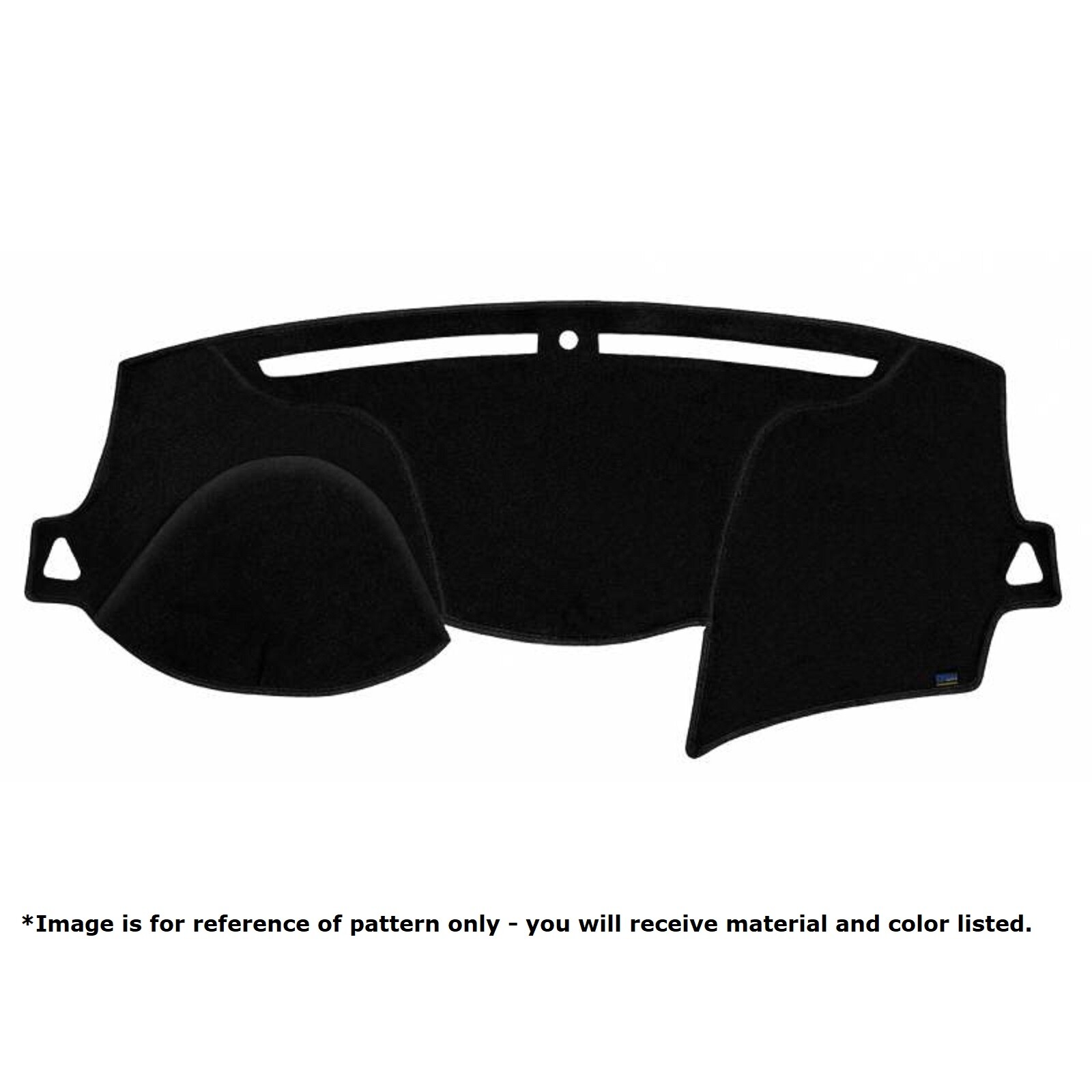 Fits Hyundai Accent 20122017 Velour Dash Board Cover Mat Charcoal Grey