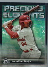 2023 Bowman Platinum #PE-10 Jonathan Mejia Precious Elements