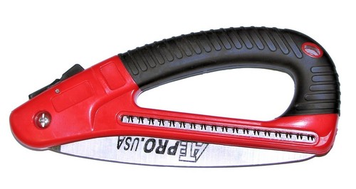 ATE PRO 9" FOLDING PRUNING HAND SAW CAMPING SURVIVAL BLADE AX PORTABLE #93455 - Picture 2 of 3