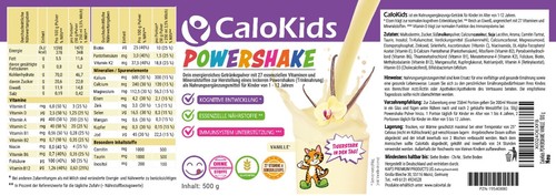 Trinknahrung Kinder Powershake Nahrungsergänzung für Kinder von 1-12 Jahren 500g - Bild 22 von 26