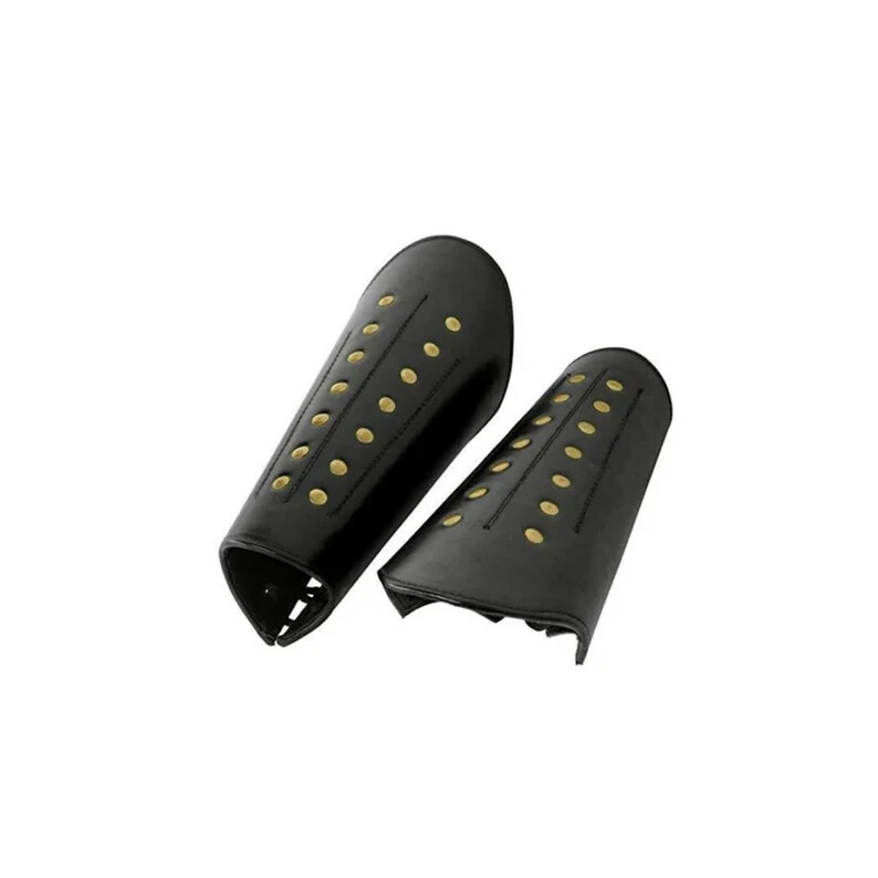 Medieval Faux Leather Arm Guards Braces Pair 10.5