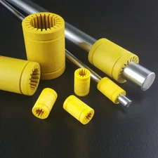 Linear bearings, plain bearings, Ultimaker 3D, linear bearings
