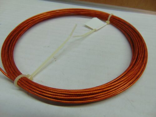 Película de poliimida de cobre chapada en plata blindada de 25 pies 24 AWG Kapton Wire Coaxial SPC - Imagen 2 de 4