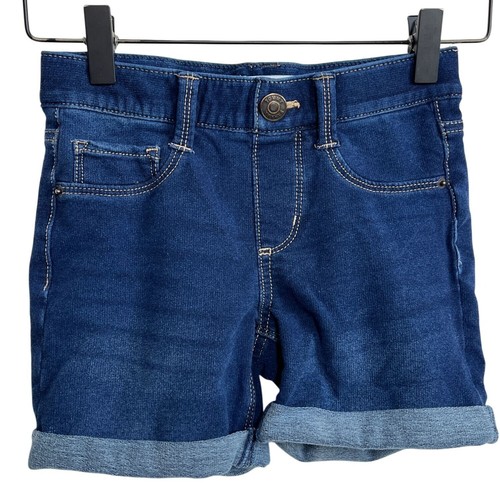 Tommy Bahama Shorts Girls Blue Jean Denim Size 8 Kids Stretch Casual Pull On