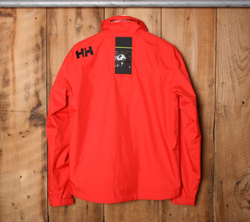 HELLY HANSEN 'Crew' Red Midlayer Sailing Jacket Men's Sz. M - Picture 7 of 15