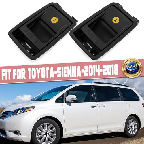 2x For Toyota Sienna 2014-2018 3.5L Fold Rear Seat Release Latch Handle Black US - Picture 1 of 9