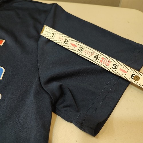 Harlem Globetrotters Navy Blue Shirt Sz Youth Large Sport Tek Basketball - Picture 5 of 9