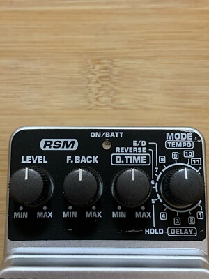 Behringer DD600 Digital Delay Guitar Pedal | eBay