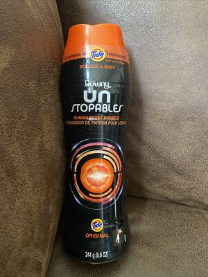 Downy Unstopables In-Wash Scent Booster Beads, Original, 8.6 oz NEW SEALED
