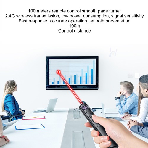 PPT Presentation Remote Wireless USB PPT Presenter Laser Pointer Clicker - Picture 7 of 13