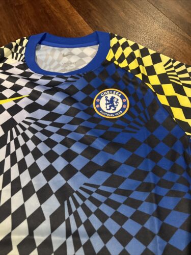 Nuova maglia calcio Nike donna Chelsea FC taglia media blu giallo - Foto 3 di 5