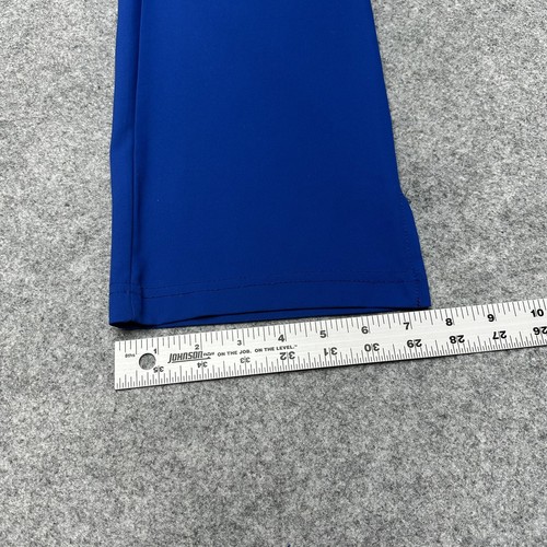 Med Couture Medical Scrub Pants Royal Blue Size Small Pockets Drawstring - Picture 5 of 11