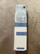 CND Cuticle Eraser Gentle Exfoliator, 0.5 fl oz New With Box Cuticle Product New