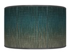 Teal Blue Grey Spikes Abstract Lampshade Pendant Handmade Lamp Shade #954